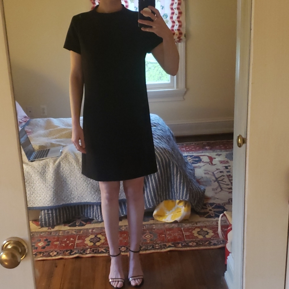 Theory black dress